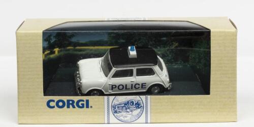 MINI: A NOS Corgi Mini Cooper Liverpool Police die-cast model