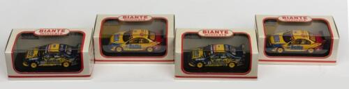 FORD: Four NOS 1:64 scale Biante Ford BA Falcon Supercars "Team Betta Electrical" Radisich/Canto/Radisich/Wilson die-cast models