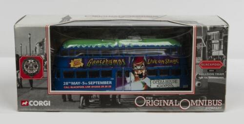 CORGI: A NOS 1:76 scale Corgi Blackpool Corporation Transport "Goosebumps" Balloon Tram die-cast model