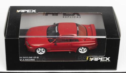 NISSAN: A NOS 1:43 scale Apex Replicas Nissan Skyline GT-R Red Group A Racing Limited Edition 1 of 250 die-cast model