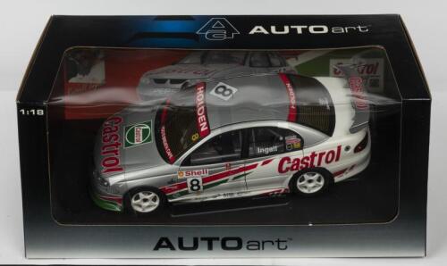 HOLDEN: A NOS 1:18 scale Autoart Holden VT Commodore #8 Russell Ingall 2000 "Castrol" with numbered certificate die-cast model