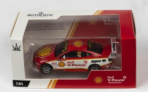 FORD: A NOS 1:64 scale Authentic Collectables Ford Mustang GT #17 McLaughlin/Premat 2019 BATHURST WINNERS "Shell V-Power" die-cast model