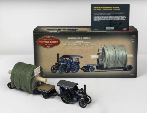 FOWLER: A NOS 1:50 scale Corgi Fowler B6 Road Locomotive with Trailer and Load "Pickfords" die-cast model with Numbered Certificate