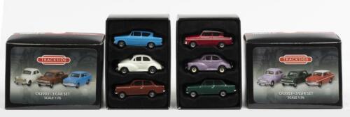 CORGI: NOS 1:76 scale Corgi Trackside 3-Car Sets die-cast models, Qty 2