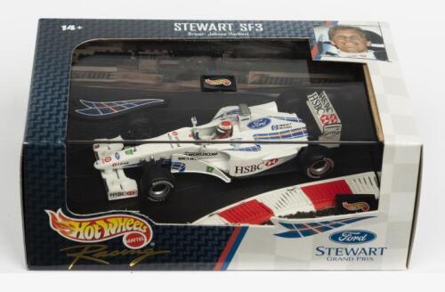 FORMULA 1: A NOS 1:43 scale Hot Wheels Formula 1 Stewart SF3 Johnny Herbert #17 die-cast model