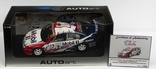 HOLDEN: A NOS 1:18 scale Autoart Holden VT Commodore #2 Mark Skaife 1999 "Mobil" with numbered certificate die-cast model