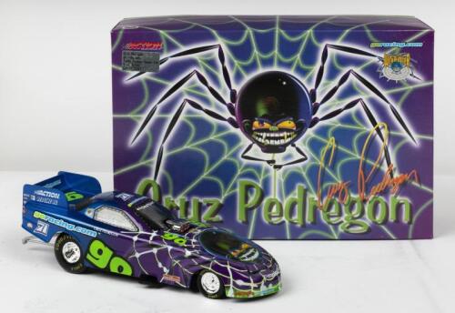 PONTIAC: A NOS 1:24 scale Action Racing Collectables Pontiac 1999 Cruz Pedregon Funny Car "Go Racing" die-cast model