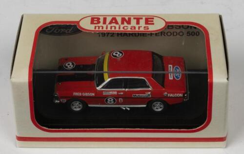 FORD: A NOS 1:64 scale Biante Ford XY GT-HO Falcon Fred Gibson #8D Bathurst 1972 "Motorcraft" die-cast model