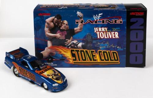 CAMARO: A NOS 1:24 scale Action Racing Collectables Camaro 2000 Jerry Toliver WWF Funny Car "Stone Cold" die-cast model