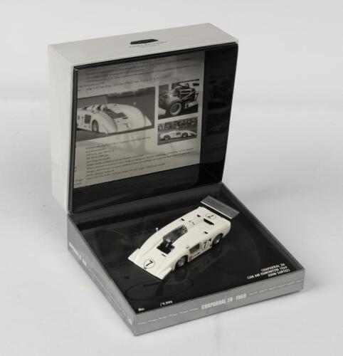 CHAPARRAL: A NOS 1:43 scale Minichamps Chaparral 2H 1969 Can Am Edmonton John Surtees #7 die-cast model numbered limited edition