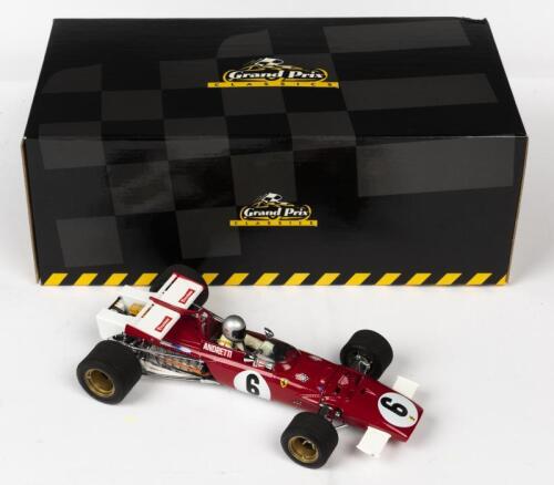FERRARI: A NOS 1:18 scale Exoto Ferrari 312B #6 Mario Andretti 1971 Winner South Africa GP die-cast model