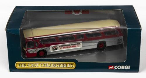 CORGI: A NOS 1:50 scale Corgi GM Fishbowl Coach "Toronto Transit Commission" die-cast model