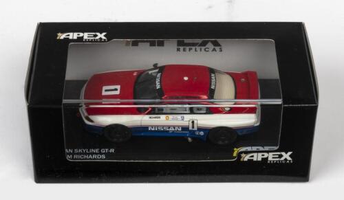 NISSAN: A NOS 1:43 scale Apex Replicas Nissan Skyline GT-R 1991 ATCC Winner Jim Richards #1 "Nissan" limited edition 1 of 768