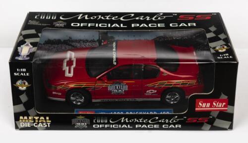 CHEVROLET: A NOS 1:18 scale Sun Star Chevrolet Monte Carlo SS 1999 Indianapolis Motor Speedway Brickyard 400 Pace Car die-cast model