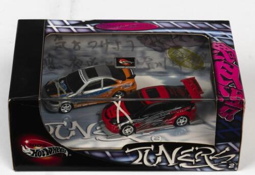 HOT WHEELS: A NOS Hot Wheels Twin Set - "Tuners" comprising Honda Civic & Acura RSX die-cast models
