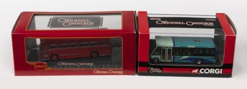 CORGI: Two NOS 1:76 scale Corgi The Original Omnibus Company BMMO C5A Bus "Midland Red" & Optare Bus "Translink" die-cast models