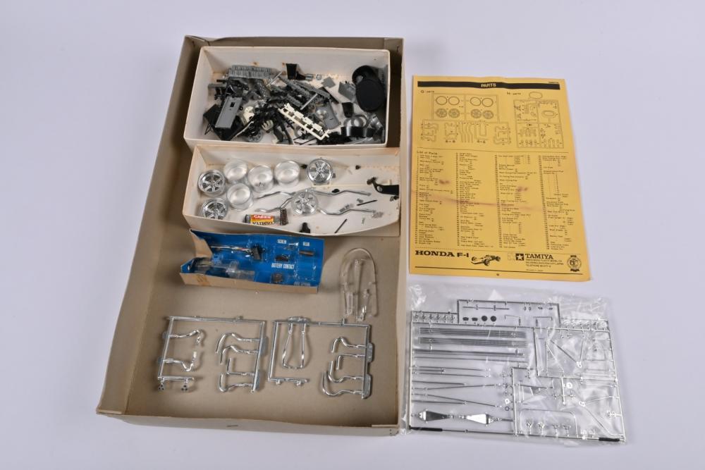 HONDA: A Tamiya 1:12 scale Honda F-1 plastic model kit (KIT NO.BS1201), Big  Scale Series 1, boxed; refer photographs for completeness and condition  (some parts detached). - Price Estimate: $ - $