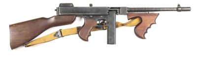 IMITATION JAPANESE DIE-CAST THOMPSON 1921 MODEL SUB-MACHINE GUN N/L