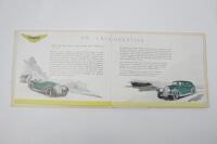 ASTON MARTIN: An original 1938 Aston Martin 15/98 brochure. - 3