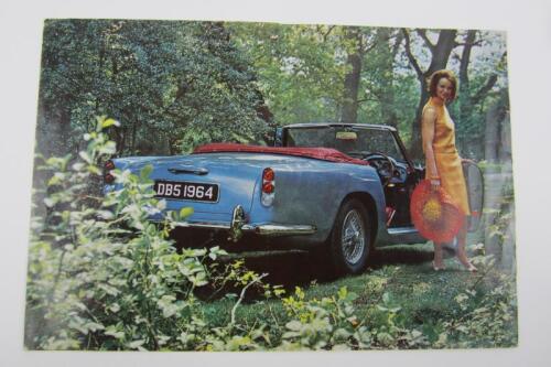 DB5 'Convertible': An original 1964 Aston Martin DB5 'Convertible' sales brochure.