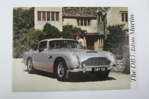 DB5: An original Aston Martin DB5 sales brochure.