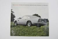 DB6: An original Aston Martin DB6 Saloon sales brochure.