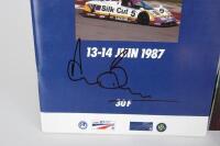 LE MANS: Three signed event programmes (signed by Bell and Ickx) - 2