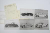 ASTON MARTIN: An original 1938 Aston Martin 15/98 brochure. - 14