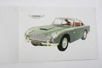 DB4: An original 1963 Aston Martin DB4 sales brochure. - 4