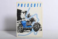 BUGATTI: 'PRESCOTT SPEED HILL CLIMB 1938 - 1988' softcover book by Peter Hull Published 1988 by Bugatti Owners Club