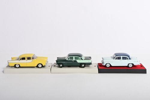 HOLDEN: Three 1:43 scale TRAX (TOP GEAR) Holden models. EK & FE Holden models