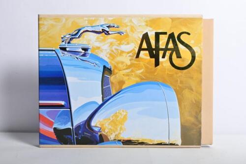 AUTOMOTIVE ART: 'A Celebration of Automotive Art' large format hardcover book by Gerry Durnell and the staff of Automobile Quarterly