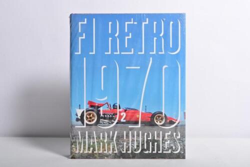 F1: 'F1 RETRO 1970' hardcover book by Mark Hughes. Sealed