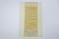 ASTON MARTIN: A paper sales brochure detailing early series Aston Martin motor cars. - 2