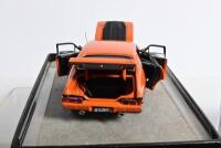 FORD: A collection of six Ford related models. TRAX (OPAL SERIES) Ford XB Falcon GT in orange and brown, Ford Escort MKI in orange & silver FORD TS-50 models - 7