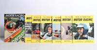 MOTOR RACING: A collection of 'MOTOR RACING' magazines. September 1955, July/October 1963, April/July 1964, September 1965, 1976 editions