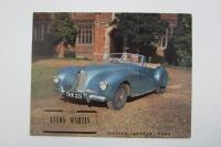 2 LITRE SPORTS: An Aston Martin 2 Litre Sports Cars brochure