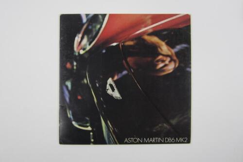 DB6 Mk2: An original Aston Martin DB6 Mk2 sales brochure.
