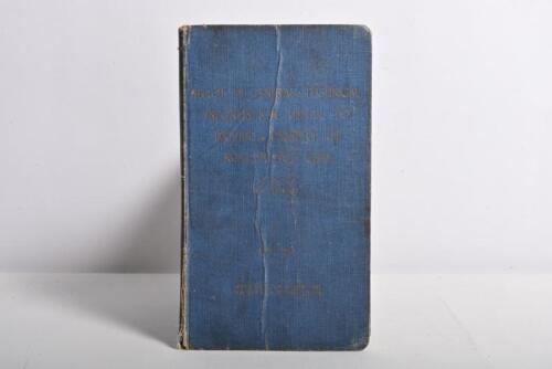 ROLLS-ROYCE: An May 1923 issue of 'BOOK OF GENERAL & TECHNICAL INFORMATION USEFUL TO DRIVERS & OWNERS OF ROLLS-ROYCE CARS (40 - 50 H.P SIX CYLINDERS)'