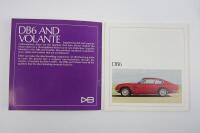 DB6/VOLANTE: An original Aston Martin DB6/Volante sales brochure. - 3