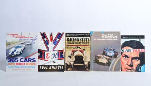 AMERICAN: Five books related to American cars, racing and movies. 'RACING STUTZ' by Mark Howell