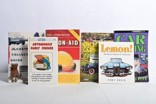 GENERAL MOTORING: A group of softcover books related to general motoring. Gregory's 'AUTOMOTIVE FAULT FINDER (No 406)