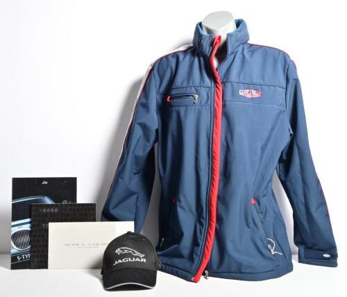 JAGUAR: Five Jaguar related items. Jaguar Heritage jacket & Jaguar cap