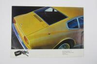 V8: An original Aston Martin V8 sales brochure. - 2