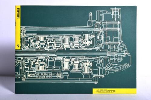 FERRARI: A 1996 Ferrari 456 GTA sales brochure