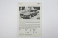 V8: A group of Aston Martin V8 brochures. - 6