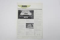 V8: A group of Aston Martin V8 brochures. - 9
