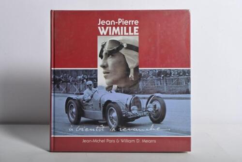 WIMILLE: A sealed copy of 'Jean-Pierre WIMILLE - a bientot la revanche' hardcover book by Jean-Michel Paris & William D.Mearns