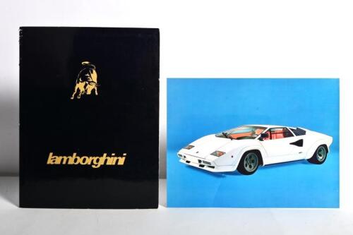 LAMBORGHINI COUNTACH: An official Lamborghini Countach LP400S sales brochure