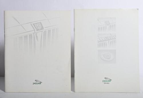 JAGUAR: Two 1994 Jaguar sales brochures. 'Jaguar' model range brochure & 'JAGUAR/Daimler' brochure